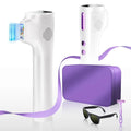 Laser Hair Removal Device for Women and Men, IPL Painless Sapphire Laser Hair with 40��F Ice-Cooling System, Safe for Body Treatment, Long-Lasting Hair Removal from Home, Face, Legs, Back Bikini Line